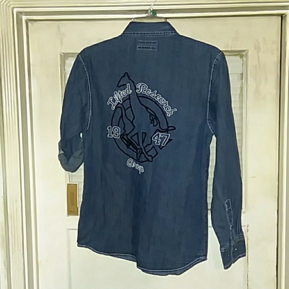 Lrg Jean Shirt - Picture 2 of 2